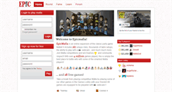 Desktop Screenshot of epicmafia.com